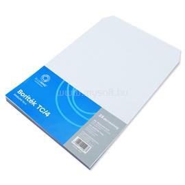 BLUERING Boríték TC/4 öntapadó bélésnyomott 229x324mm BlueringR 25 db/csom fehér BLUERING_47695 small