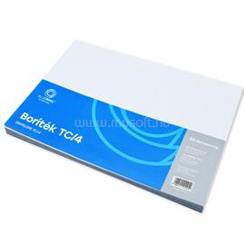 BLUERING Boríték TC/4 szilikonos bélésnyomott 229x324mm BlueringR 25 db/csom fehér BLUERING_47694 small