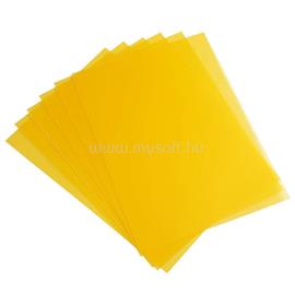 BLUERING Előlap, A4, 200 micron 100 db/csomag, BlueringR áttetsző sárga BLUERING_ELO200TRS small