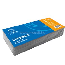 BLUERING Elválasztócsík, karton 190g. 10,5x24cm, 100 db/csomag, BlueringR fehér BLUERING_B1111W small