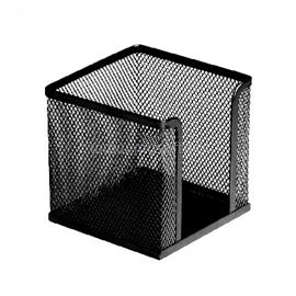 BLUERING Fémhálós kockatömbtartó 10x10x8cm (fekete) BLUERING_KOCKFEMH small