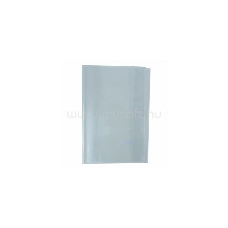 BLUERING Füzetborító, tankönyvborító, A4, 10db/csomag, 40,5 x 27,5 cm, bújtatós, Bluering víztiszta