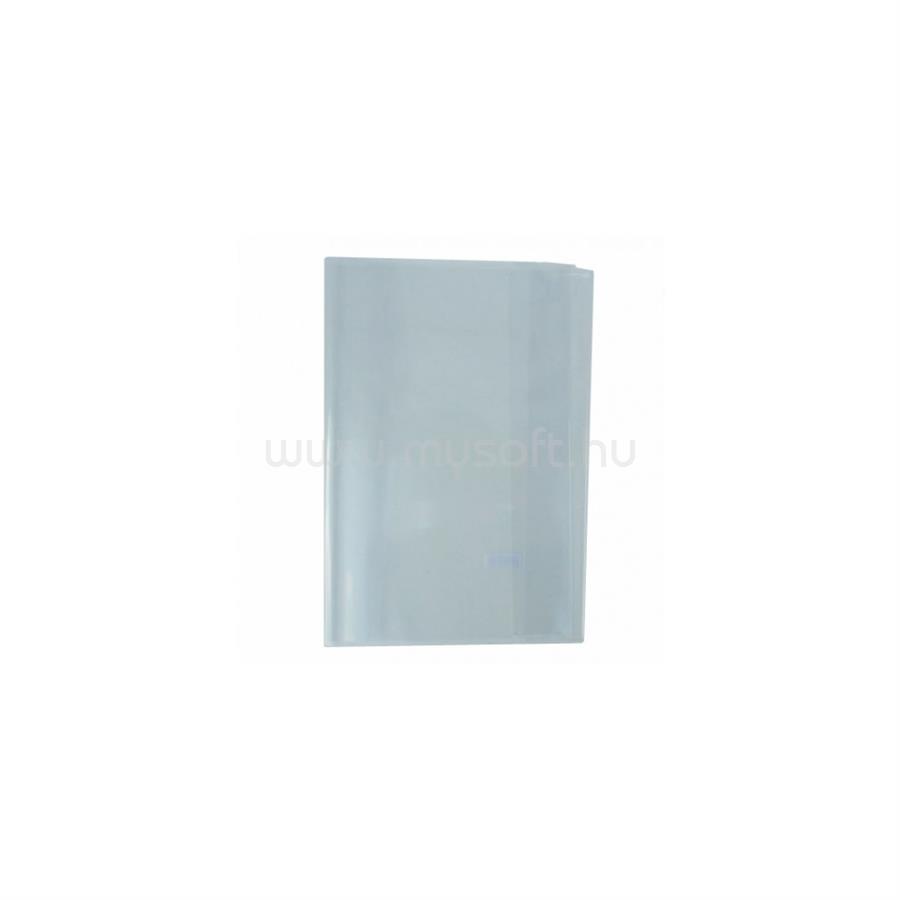 BLUERING Füzetborító, tankönyvborító, A5, 10db/csomag, 28,7cm x 20,,5cm, bújtatós Bluering víztiszta,