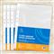 BLUERING Genotherm lefűzhető, A4, 60 micron kétoldalt (felül és belül) nyitott narancsos BlueringR 100 db/csomag, BLUERING_GENA460BLUER small
