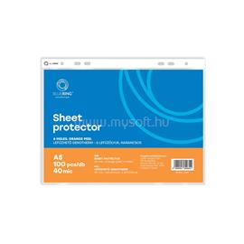 BLUERING Genotherm lefűzhető, A5, 40 micron narancsos BlueringR 100 db/csomag, BLUERING_21649 small