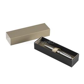 BLUERING Golyóstoll 0,8mm, fém, rozsdamentes acél test, díszdobozban BlueringR Metal, írásszín kék BLUERING_BR898012 small