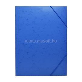 BLUERING Gumis mappa A4, festett prespán mintás karton BlueringR kék BLUERING_BLPRG641 small