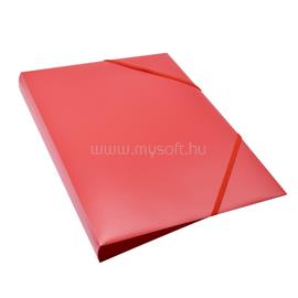 BLUERING Gumis mappa A4, műanyag gerincvastagított 15mm, BlueringR piros BLUERING_GUMAPPVC15MMPIR small