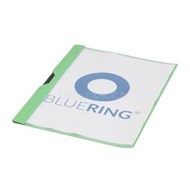 BLUERING Gyorsfűző klip mappa A4, műanyag 30laphoz fém klippes zöld BLUERING_894380 small