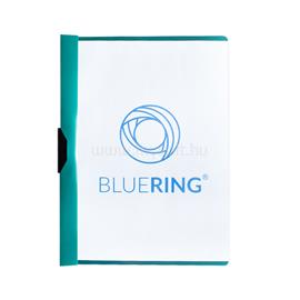 BLUERING Gyorsfűző klip mappa A4, műanyag 60laphoz fém klippes BlueringR zöld BLUERING_894427 small