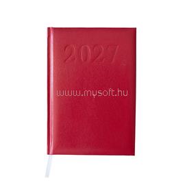 BLUERING Határidőnapló agenda Standard A/5, napi, fehér lapokkal (bordó) 2027. BlueringR BLUERING_R_19070 small