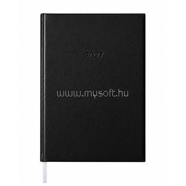 BLUERING Határidőnapló agenda Standard B/5, napi fehér lapokkal fekete BlueringR 2027. BLUERING_R_66978 small