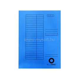 BLUERING Iratgyűjtő, táblázatos pólyás dosszié A4, 230g. karton kék BLUERING_50298 small