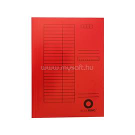 BLUERING Iratgyűjtő, táblázatos pólyás dosszié A4, 230g. karton BlueringR piros BLUERING_50299 small