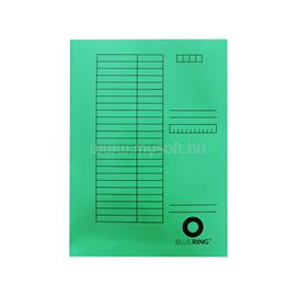 BLUERING Iratgyűjtő, táblázatos pólyás dosszié A4, 230g. karton BlueringR zöld BLUERING_50301 small