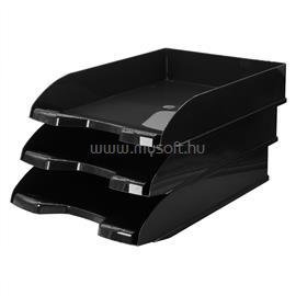 BLUERING Irattálca műanyag 345, 345x255x65mm, BlueringR, fekete BLUERING_3838889 small