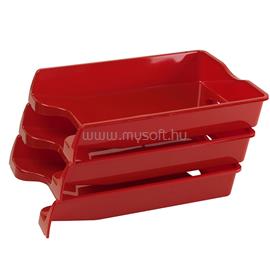 BLUERING Irattálca műanyag 355, 355x255x60mm, BlueringR, piros BLUERING_3838834 small