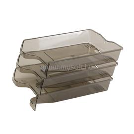 BLUERING Irattálca műanyag 355, 355x255x60mm, BlueringR, füst BLUERING_3838803 small