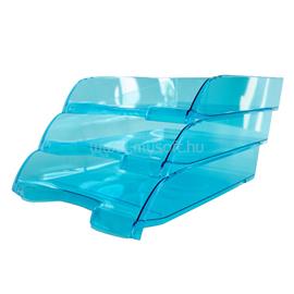 BLUERING Irattálca műanyag 550 extra széles 345x270x67mm, BlueringR, áttetsző kék BLUERING_67343 small