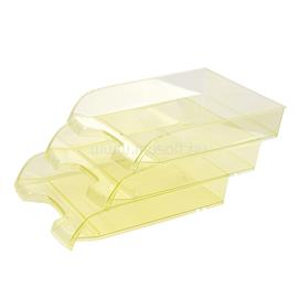 BLUERING Irattálca műanyag 550 extra széles 345x270x67mm, BlueringR, áttetsző sárga BLUERING_38388940 small