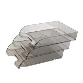 BLUERING Irattálca műanyag 550 extra széles 345x270x67mm, BlueringR, füst BLUERING_38388902 small