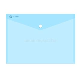 BLUERING Irattartó tasak A4, PP patentos BlueringR transzparens kék BLUERING_5999093852540 small