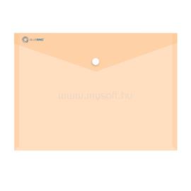 BLUERING Irattartó tasak A4, PP patentos BlueringR transzparens narancs BLUERING_5999093852533 small