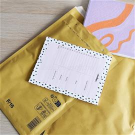 BLUERING Légpárnás tasak 16/F szilikon külső méret 240x350mm, belső méret 220x340mm, BlueringR barna BLUERING_LEGPBAR16F small