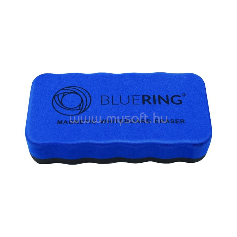 BLUERING Mágneses táblatörlő 10,5x5,5x2cm, BlueringR kék