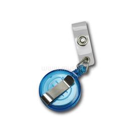 BLUERING Névjegykitűzőhöz akasztós tartó, kék kihúzható kerek 60cm, zsinórral, patentos BlueringR BLUERING_413357KAR176 small