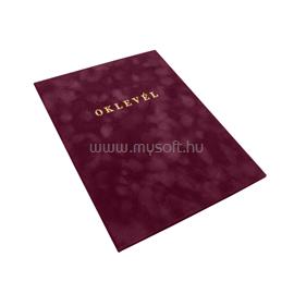 BLUERING Oklevéltartó A4, prémium, arany nyomattal, BlueringR bordó BLUERING_44073 small