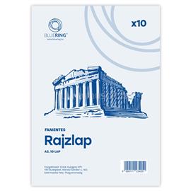 BLUERING Rajzlap A3, famentes fóliázva BlueringR 10 ív/csomag, BLUERING_60543 small