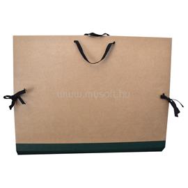 BLUERING Rajztábla tartó, rajzlaptartó A1, méret karton, szalagfüles BlueringR prémium BLUERING_43965 small