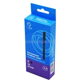 BLUERING Rostirón, tűfilc alkoholos 0,4mm, OHP BlueringR S fekete BLUERING_BR895400 small