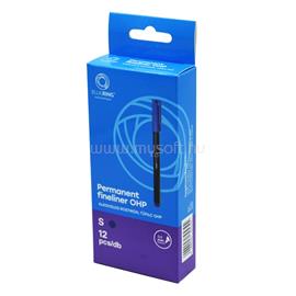 BLUERING Rostirón, tűfilc alkoholos 0,4mm, OHP BlueringR S kék BLUERING_BR895394 small