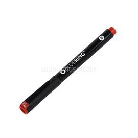 BLUERING Rostirón, tűfilc alkoholos 1mm, OHP BlueringR M piros BLUERING_BR200308 small
