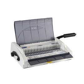 BLUERING Spirálozógép, műanyag spirálkötéshez, 450lap, lyukasztás 25lap, BlueringR COMBINDER 450 BLUERING_BRCB450 small