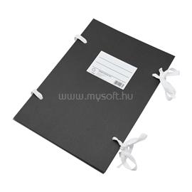 BLUERING Szalagos irományfedél A4, 1m-es szalaggal BlueringR fekete BLUERING_52355 small