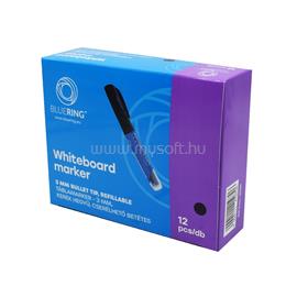 BLUERING Táblamarker 3mm, kerek, cserélhető betétes, Bluering fekete BLUERING_50681 small