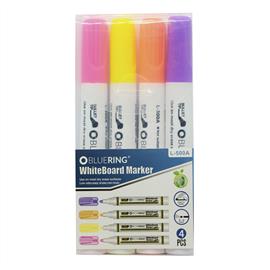 BLUERING Táblamarker kerek test BlueringR neon, 4 klf. szín BLUERING_32479 small