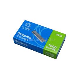 BLUERING Tűzőkapocs 24/6 hegyezett BlueringR BLUERING_TUZK246BR small