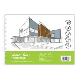 BLUERING Vázlatfüzet FAMENTES B/4 32 lap 120gr. Bluering BLUERING_34506 small