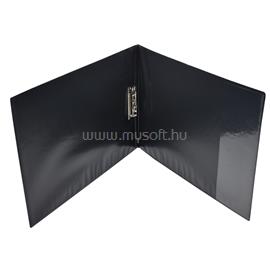 BLUERING Villámzáras mappa A3, fekvő műanyag, BlueringR, fekete BLUERING_VILLPVCFEKA3 small