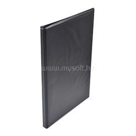 BLUERING Villámzáras mappa A4, műanyag BlueringR, fekete BLUERING_VILLPVCFEK small