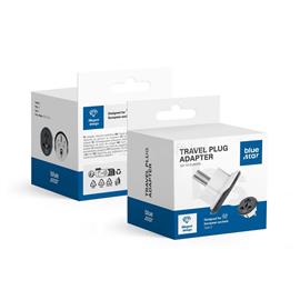BLUESTAR utazó adapter GO TO Europe Type E 16A (fehér) BS281587 small