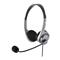 BLUESTORK MC101 Office vezetékes headset (hangerő szabályzó, 3,5 Jack, szürke) MC101 small