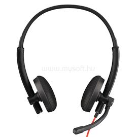 BLUESTORK MC301 Office vezetékes headset (hangerő szabályzó, 3,5 Jack, fekete) MC301 small