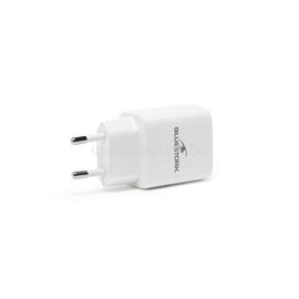 BLUESTORK PW-30-CA hálózati töltő (USB-C, USB-A, 30W, fehér) PW-30-CA small