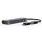 BLUESTORK USB Hub - HUB-MINI (USB-A to 3xUSB 2.0 port + 1x USB-C, 1xHDMI, USB3.0, szürke) HUB-MINI small