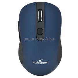 BLUESTORK Vezeték nélküli Egér 1600 DPI, 6 gomb, optikai (kék) M-WL-OFF60-BLUE small